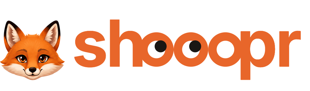 Orange Shooopr brand asset